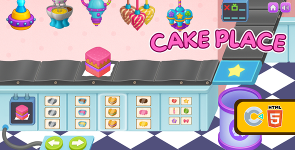 Cake Place – Game HTML5 (C3p)