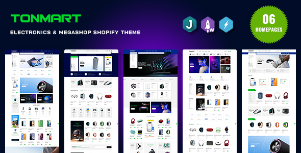 Tonmart – Electronics & Multi-Purpose Shopify Theme