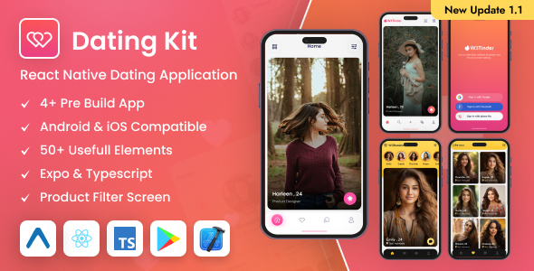 Dating Kit – React Native Expo Dating Mobile App Template 2.0