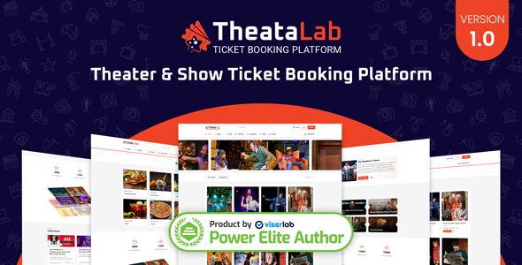 TheataLab – Theater And Show Ticket Booking Platform