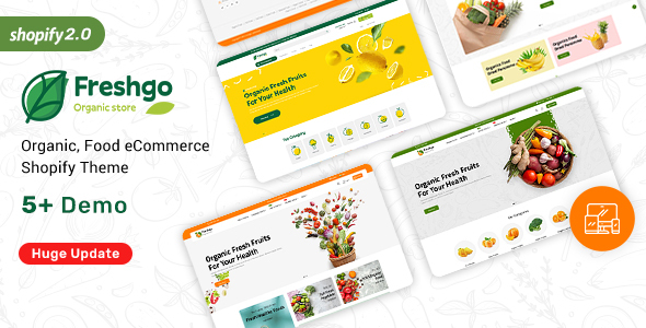 FreshGo – Organic & Supermarket Shopify Food Store 3.1.0