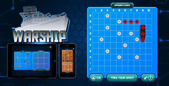 Warship – HTML5 Game 1.6
