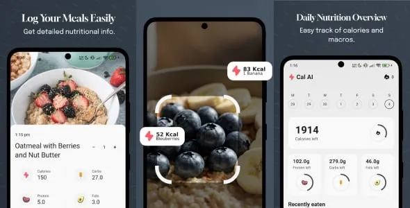 Calories & Nutrition Tracker – Food scanner with AI