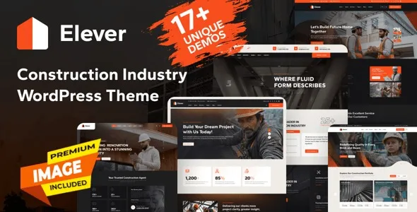 Elever – Construction WordPress Theme