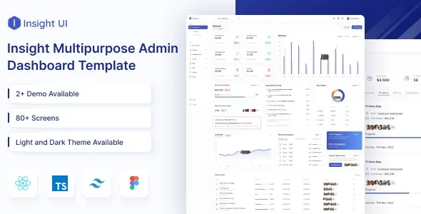 Insight UI – React Admin Dashboard Template 1.0.2