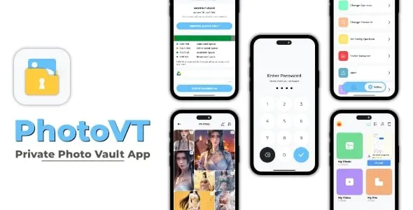 Private Photo Vault – iOS App SwiftUI