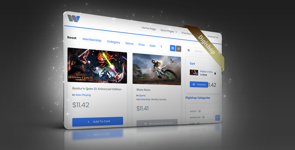 DigiShop Module for CMS pro 6.20