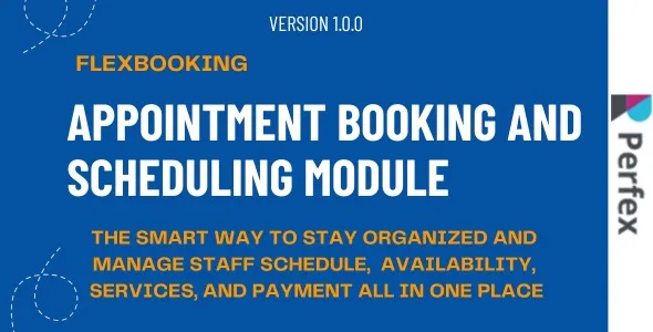 Appointment Booking and Scheduling module for Perfex 1.0.1