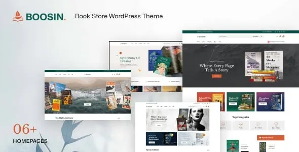 Boosin – Book Store WordPress Theme 1.0.2