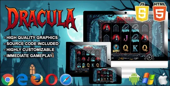 Dracula – HTML5 Slot Machine
