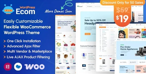 Ecom – Multipurpose WooCommerce WordPress Theme 1.2