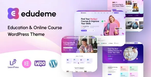 Edudeme – Education & Online Course WordPress Theme