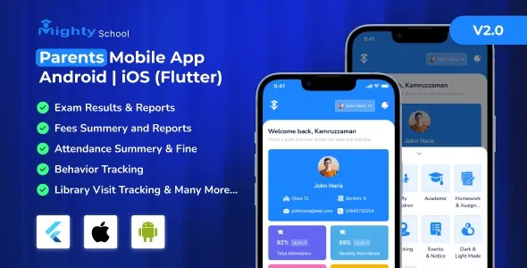 Mighty School Parents App – Track Student Progress | Android & iOS | Add-Ons
