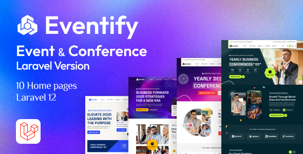 Eventify – Event & Conference Booking Laravel Script 1.0.4