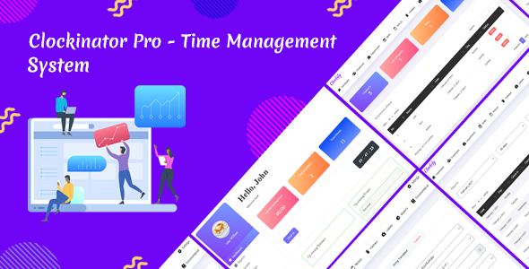 Clockinator Pro – Time Management system 1.7