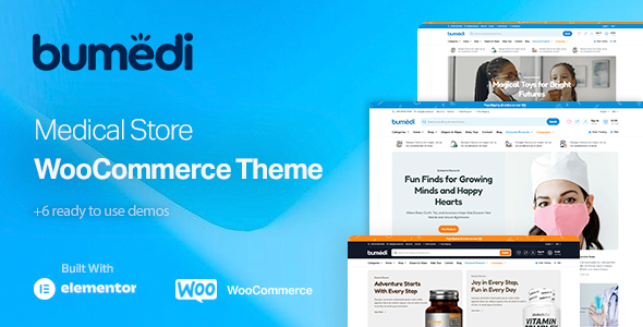 Bumedi – Medical Store WooCommerce Theme 1.0.4