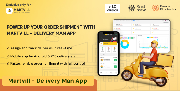 Martvill – Delivery Man App