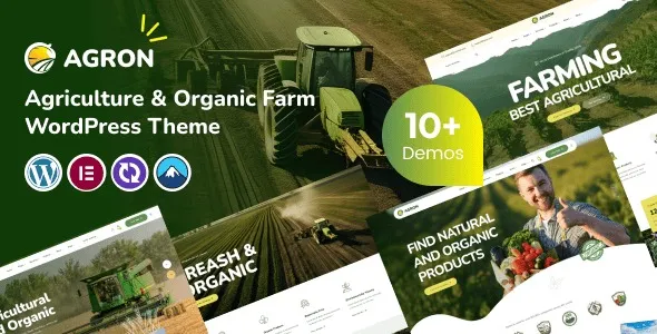 Agron – Agriculture & Organic Farm WordPress Theme