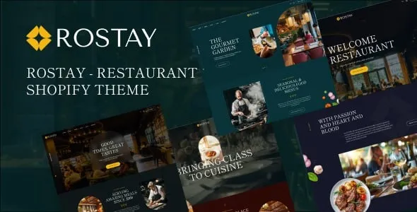 Ap Rostay – Restaurant Service & Booking Shopify Theme