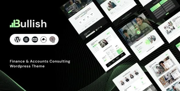 Bullish – Finance & Accounts Consulting WordPress Theme