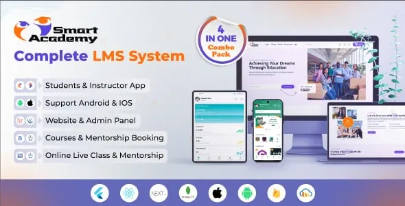 Smart Academy – Complete Learning Management System (LMS)