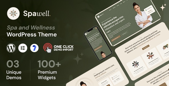 Spawell – Spa and Wellness WordPress Theme