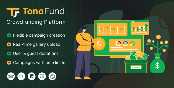 TonaFund – Crowdfunding Platform