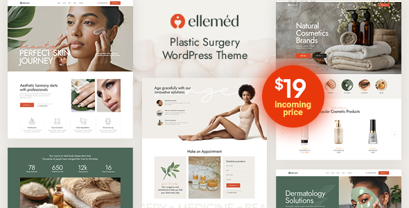 Ellemed – Plastic Surgery & Beauty Clinic WordPress Theme