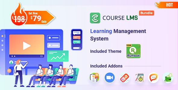 CourseLMS Bundle – Online Learning Management System 5.4