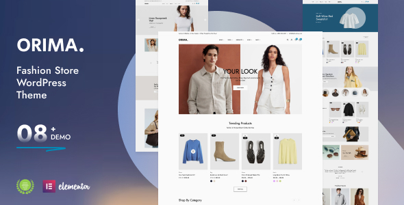 Orima – Fashion Store WordPress Theme 1.0.5