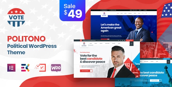 Politono – Political Election Campaign WordPress Theme 2.7