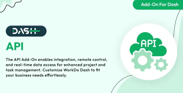 API – Dash SaaS Add-On 4.1