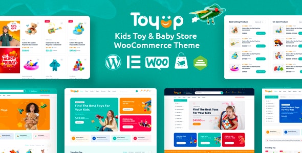 Toyup – Kids Toys Store WooCommerce WordPress Theme 3.2