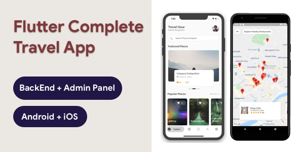 Flutter Travel App with Admin Panel – Travel Hour 4.2.3