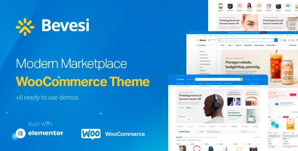 Bevesi – Multi-Vendor and Marketplace WooCommerce Theme 1.2.1