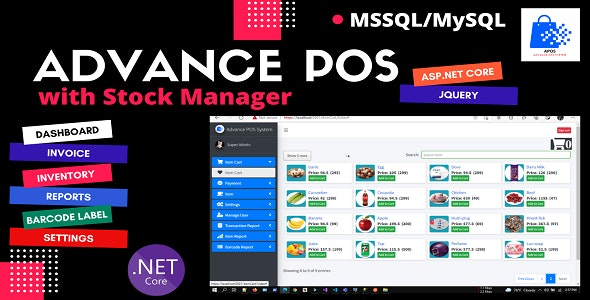 Advance Point of Sale System (POS) | Web 1.0.4