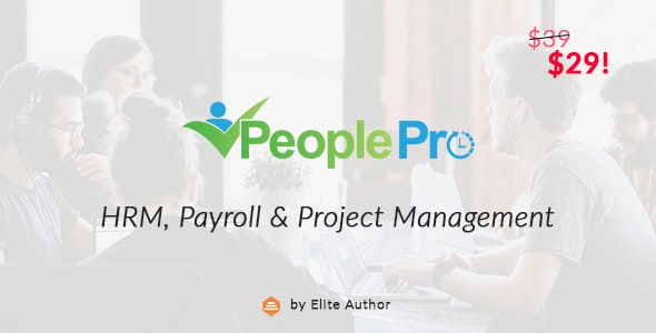 PeoplePro HRM, Payroll & Project Management 1.5.1