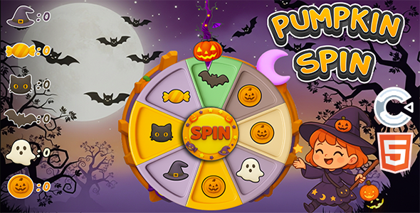 Pumpkin Spin – Construct3 – HTML