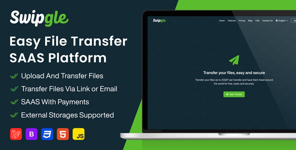 Swipgle – Easy File Transfer (SAAS) 2.5