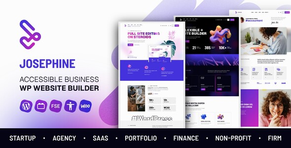Josephine – Professional Services FSE WordPress Block Theme