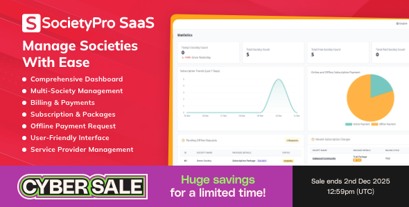 SocietyPro Saas- Society Management Software 1.0.51