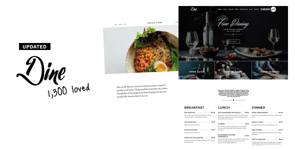 Dine – Restaurant, Cafe, Bakery WordPress Theme 4.2.1