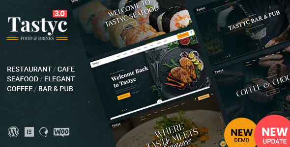 Tastyc – Cafe Restaurant Theme 3.0