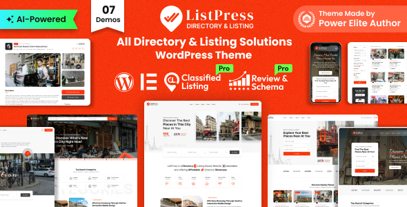ListPress – Directory & Listing WordPress Theme 1.0.2