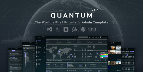 Quantum – .NET Core 9.0 MVC Admin Template