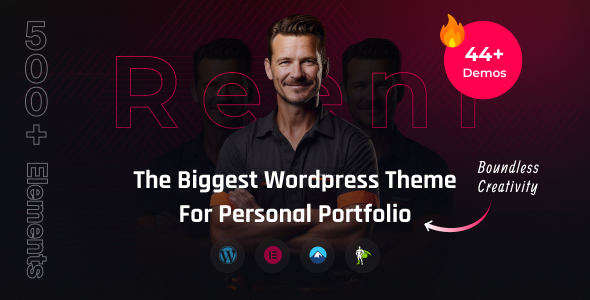 Reeni – Personal Portfolio Resume WordPress Theme