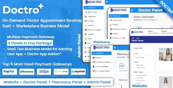 On-Demand Doctor Appointment Booking SaaS Marketplace Business Model 10.0