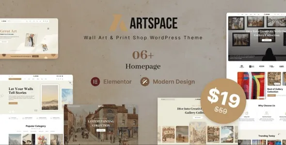 ArtSpace – Wall Design Online & Print Shop WordPress theme 1.0.8