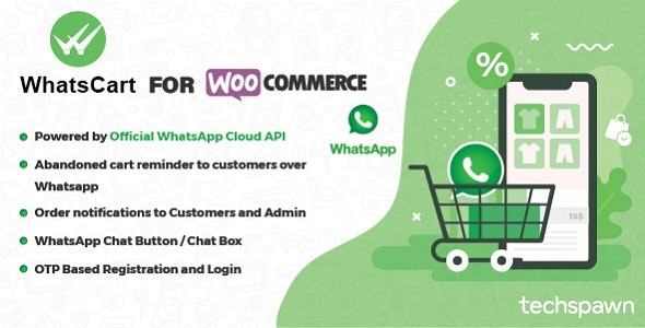 WhatsCart – Whatsapp Abandoned Cart Recovery, Order Notifications, Chat Box, OTP for WooCommerce 1.1.3
