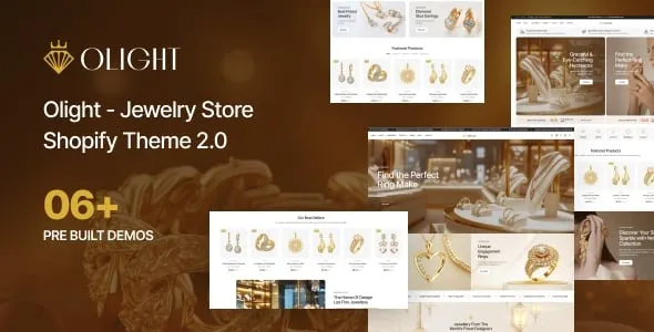 Olight – Jewelry Store Shopify Theme OS 2.0